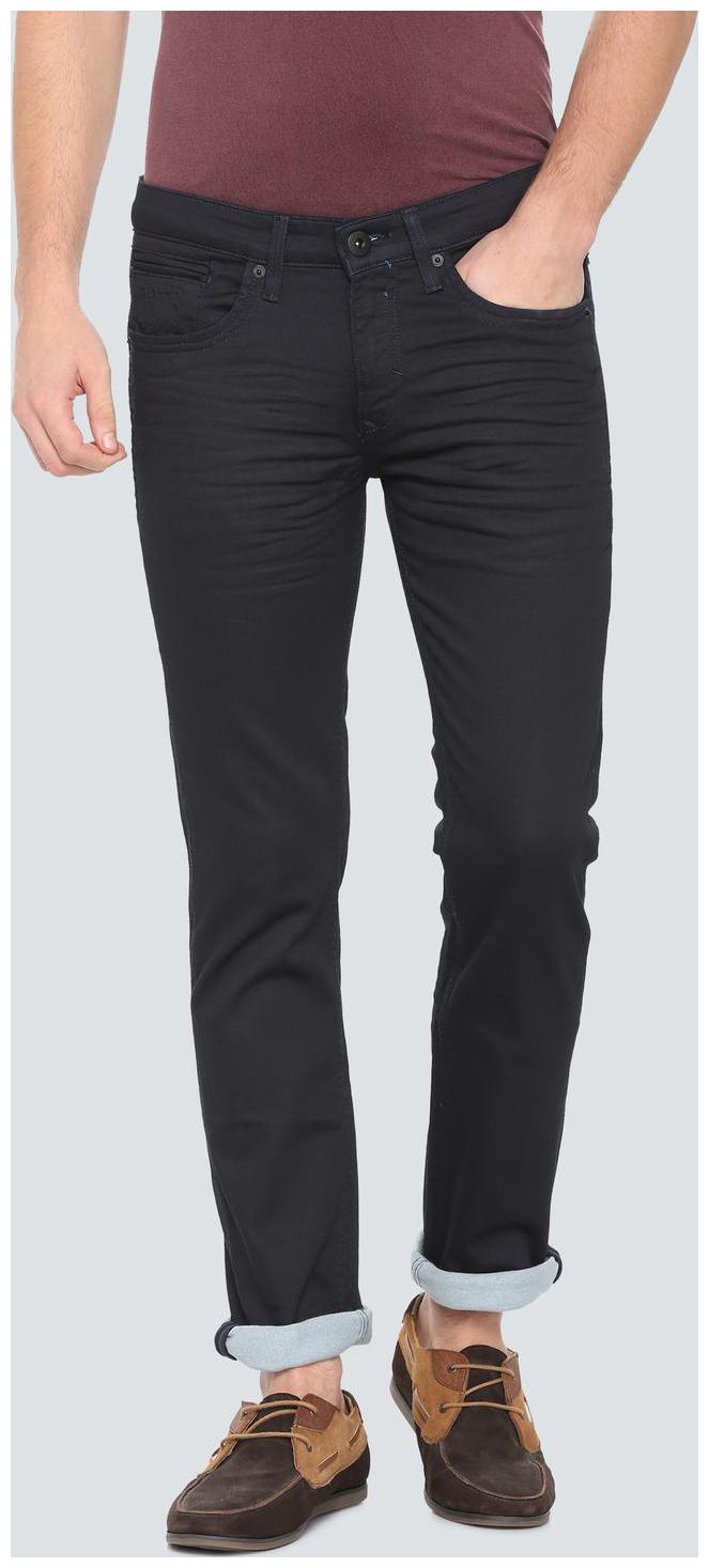 

Louis Philippe Men Black Slim Fit Jeans