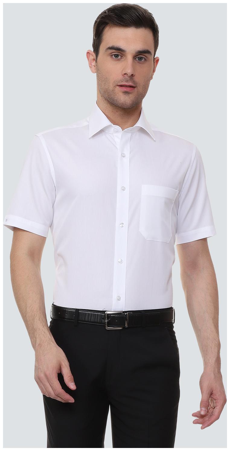 

Louis Philippe Men Regular fit Formal Shirt - White