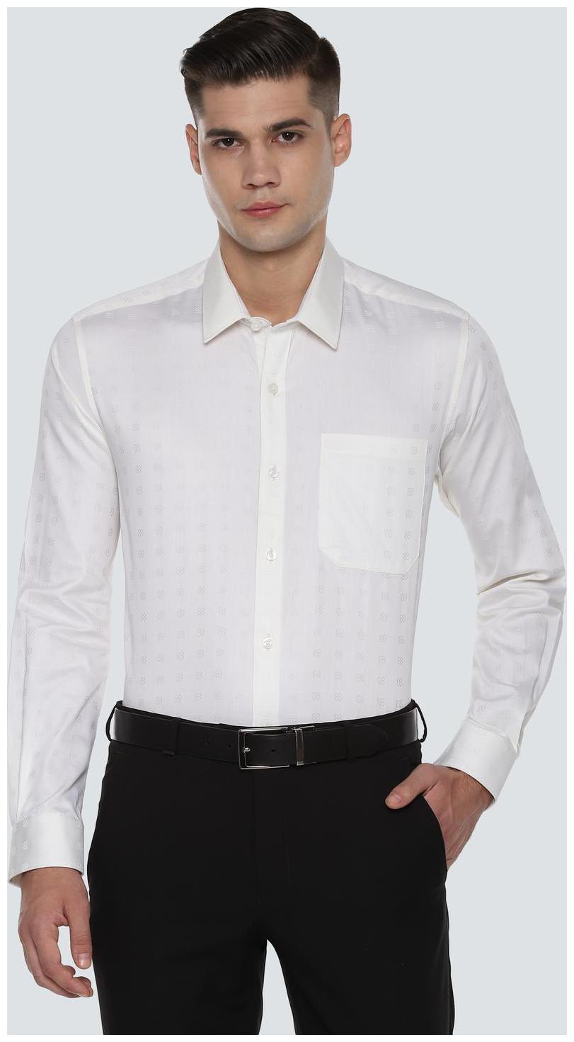 

Louis Philippe Men Slim fit Formal Shirt - White