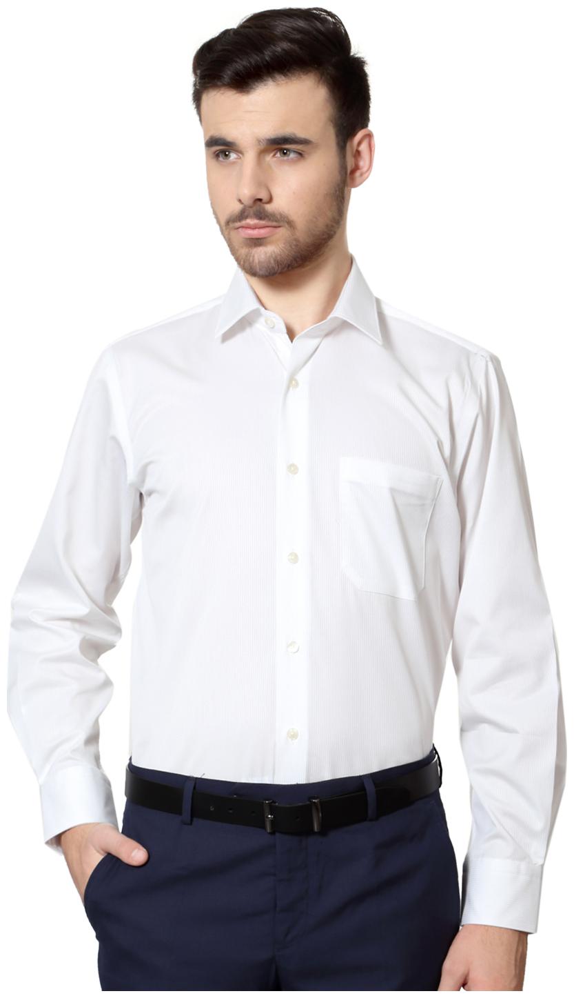 

Louis Philippe Men Slim fit Formal Shirt - White