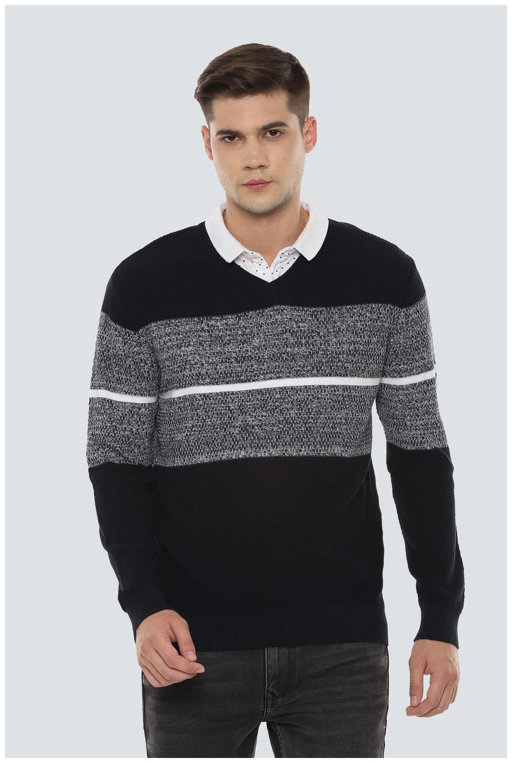 

Louis Philippe Blue Sweater