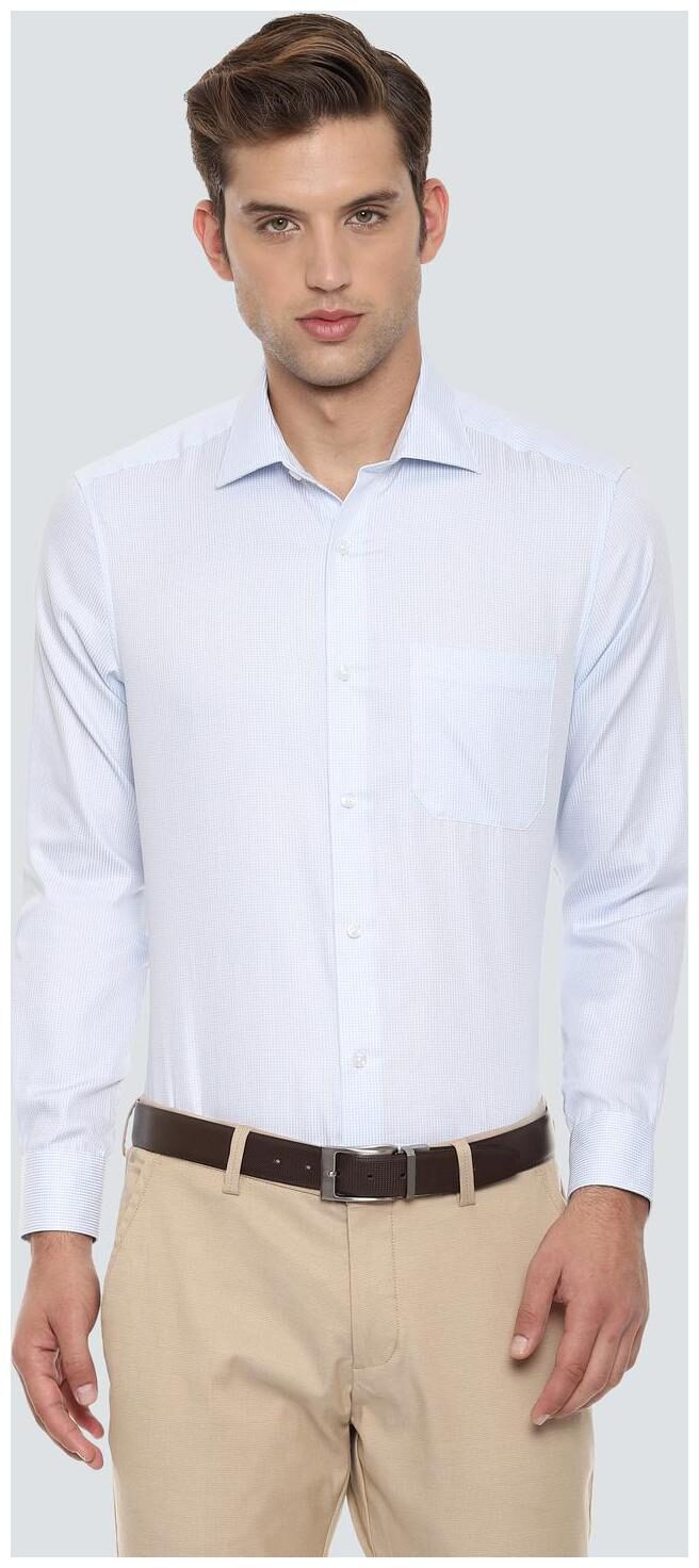 

Louis Philippe Men Regular fit Formal Shirt - White