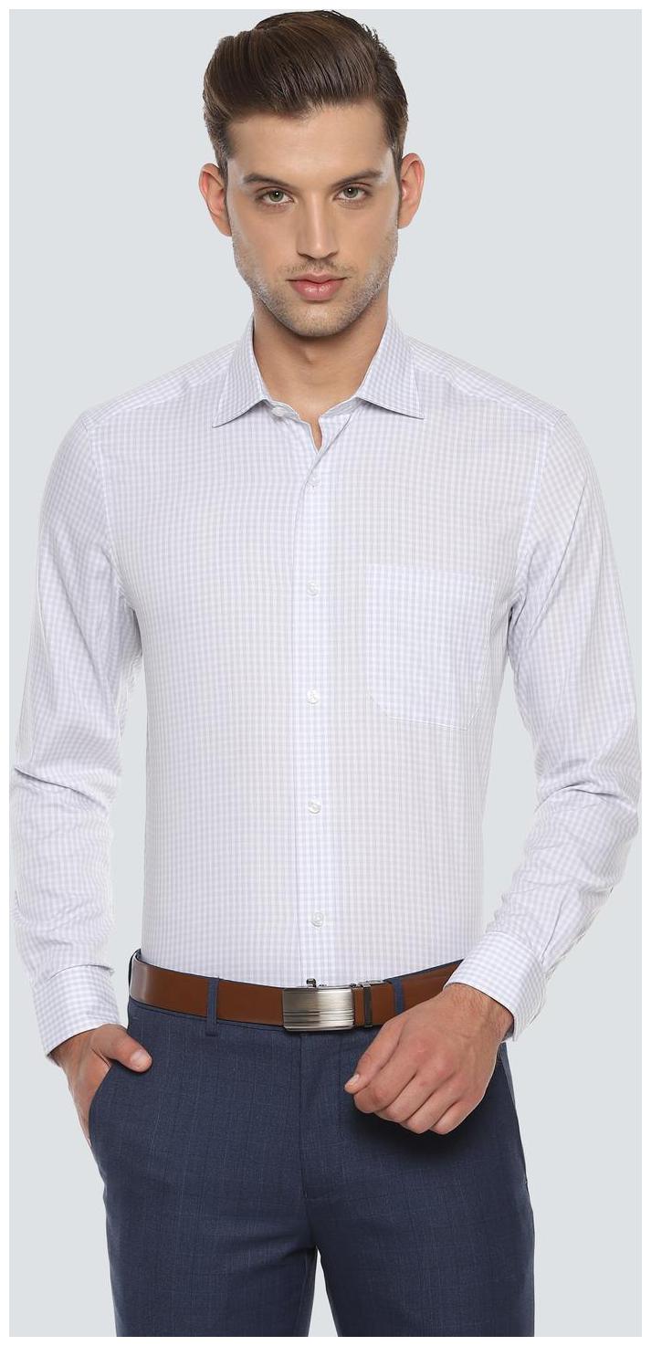 

Louis Philippe Men Regular fit Formal Shirt - Grey