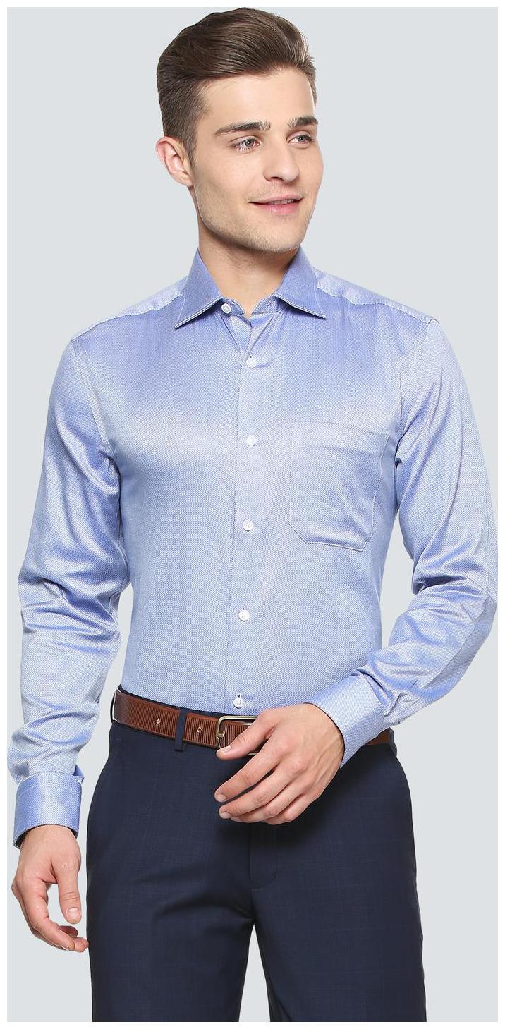 

Louis Philippe Men Slim fit Formal Shirt - Blue