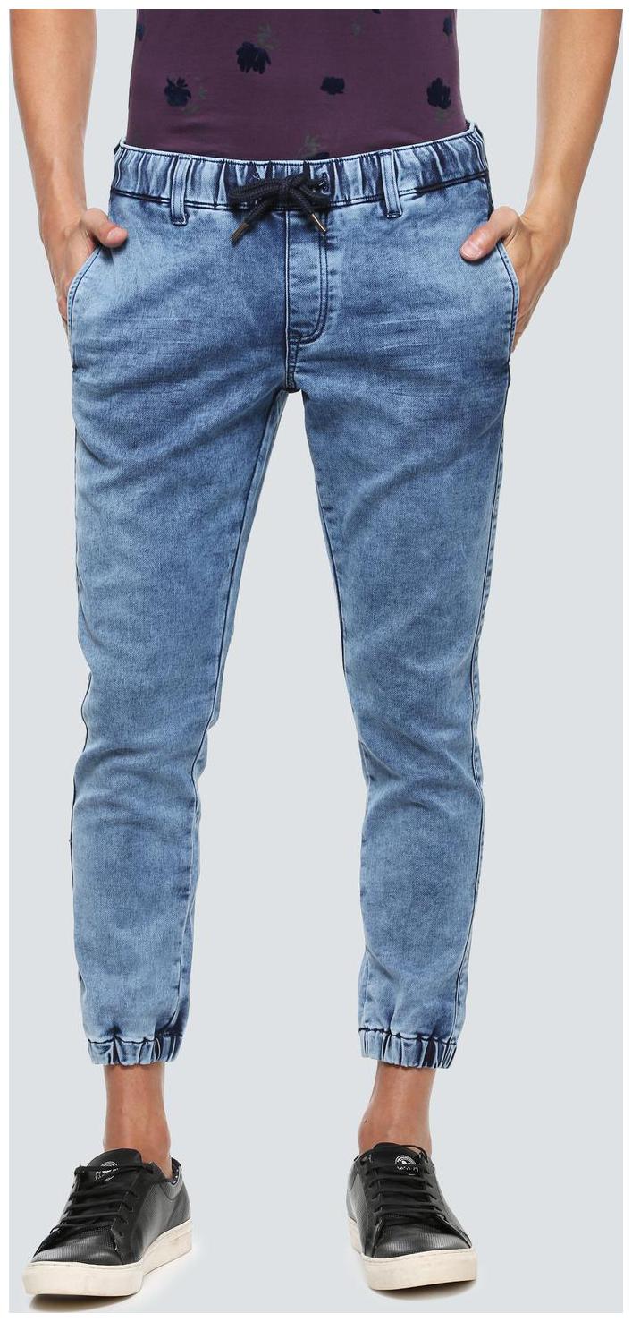 

Louis Philippe Men Blue Jogger Jeans