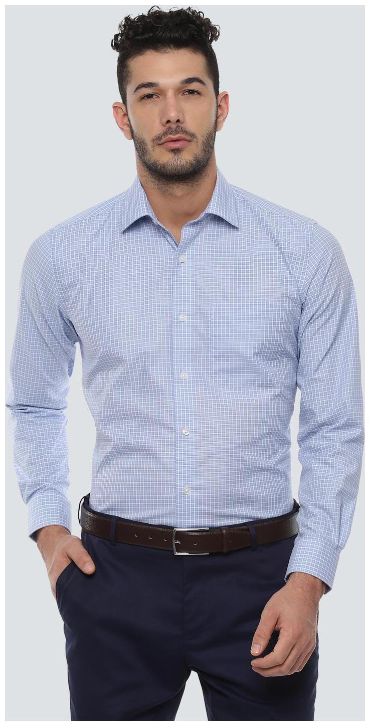 

Louis Philippe Men Slim fit Formal Shirt - Blue