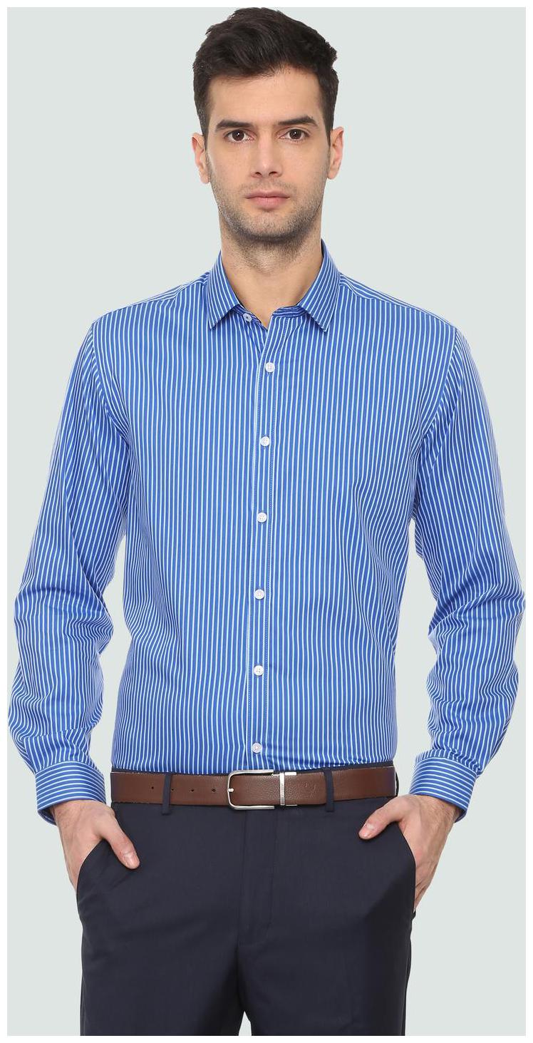 

Louis Philippe Men Slim fit Formal Shirt - Blue