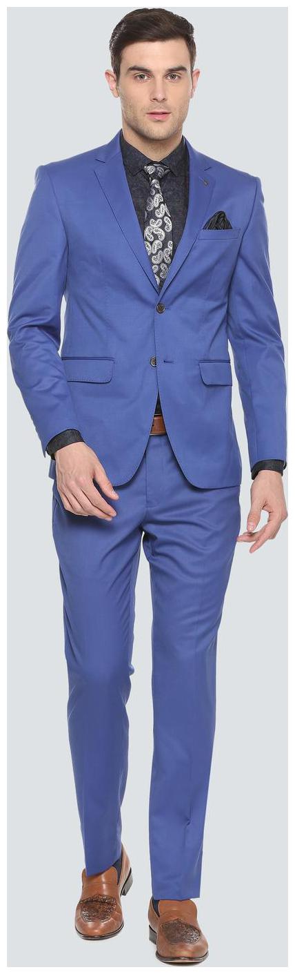 

Louis Philippe Blue Two Piece Suit