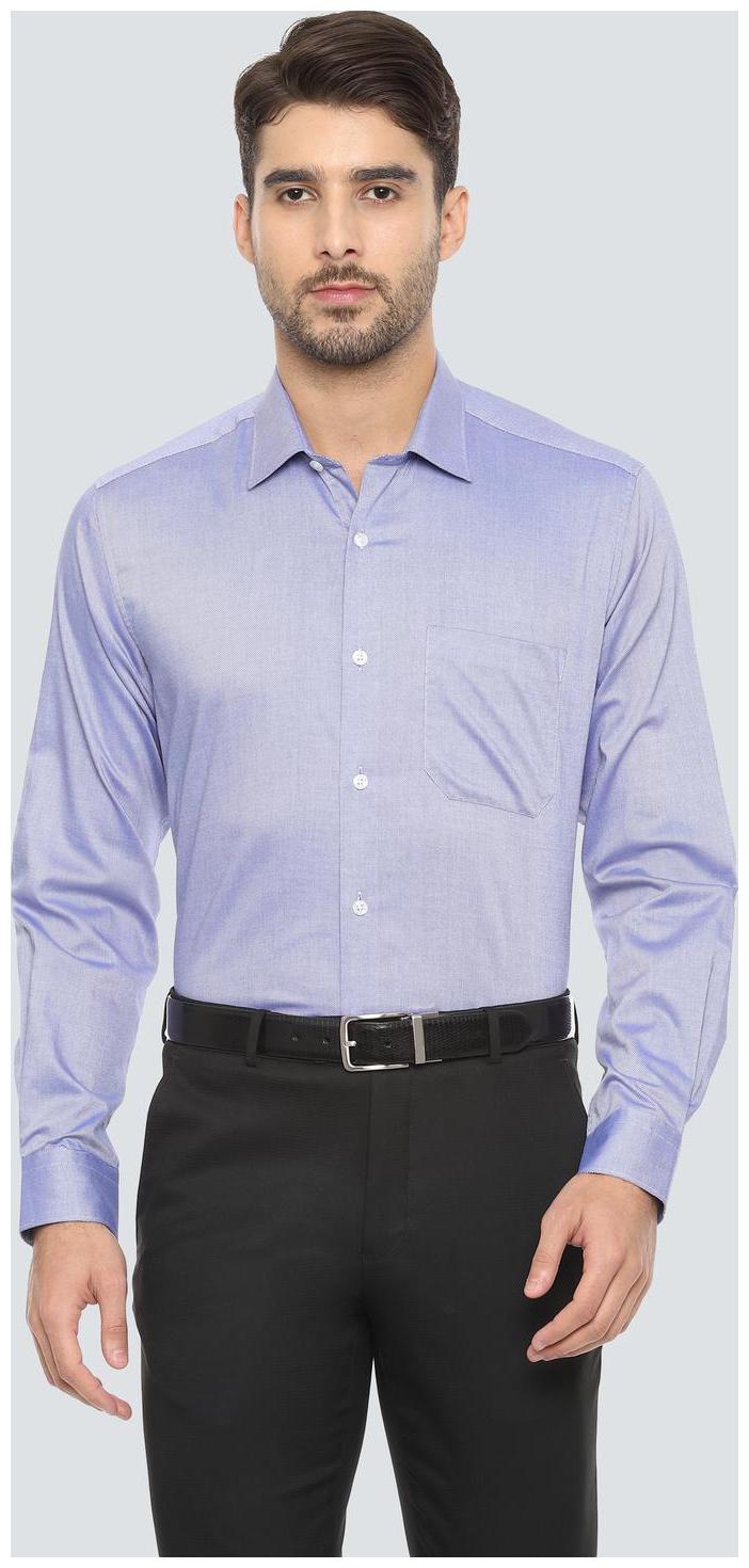 

Louis Philippe Men Slim fit Formal Shirt - Purple