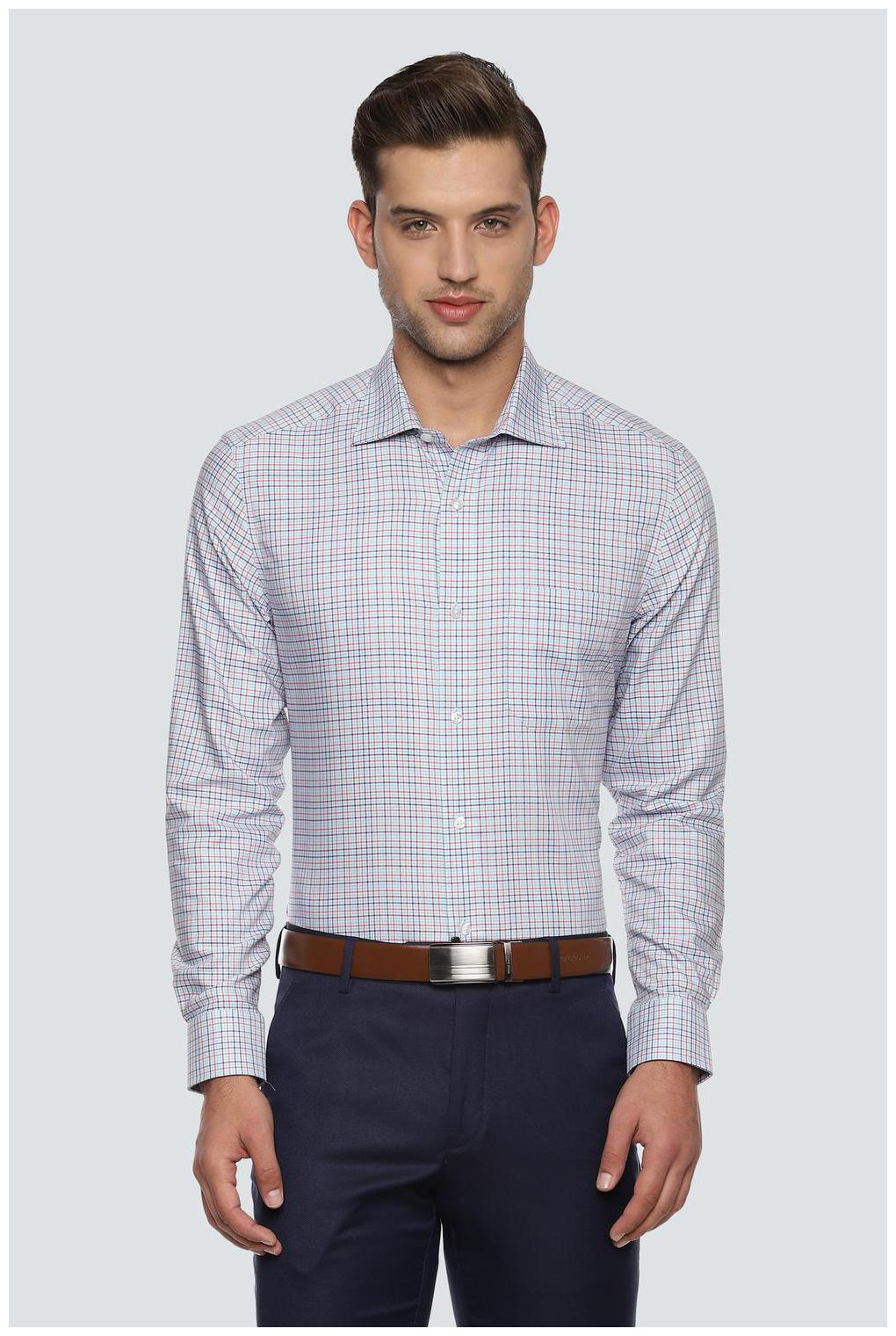

Louis Philippe Men Regular fit Formal Shirt - Green