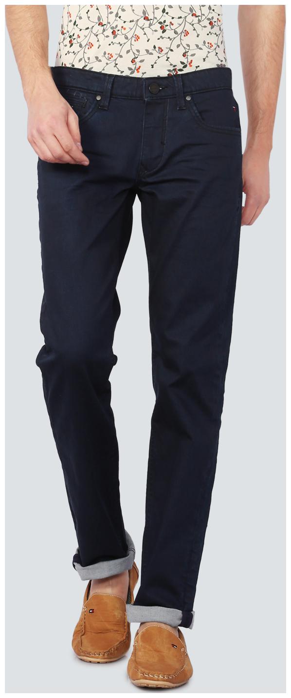 

Louis Philippe Men Navy Blue Slim Fit Jeans
