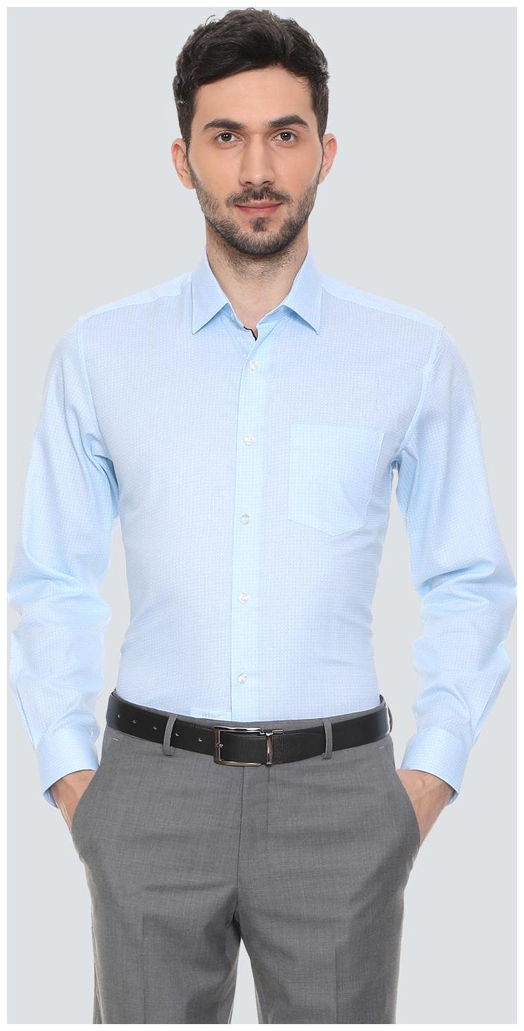 

Louis Philippe Men Slim fit Formal Shirt - Blue