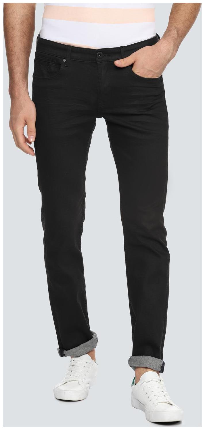 

Louis Philippe Men Black Slim Fit Jeans