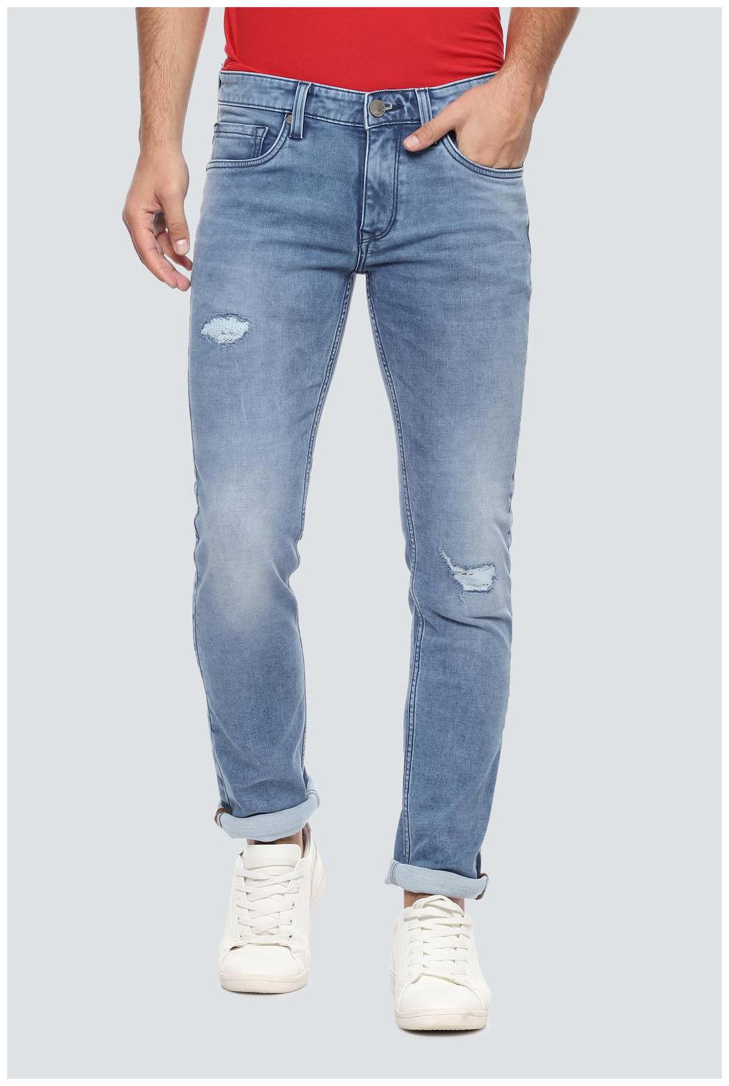 

Louis Philippe Men Blue Slim Fit Jeans