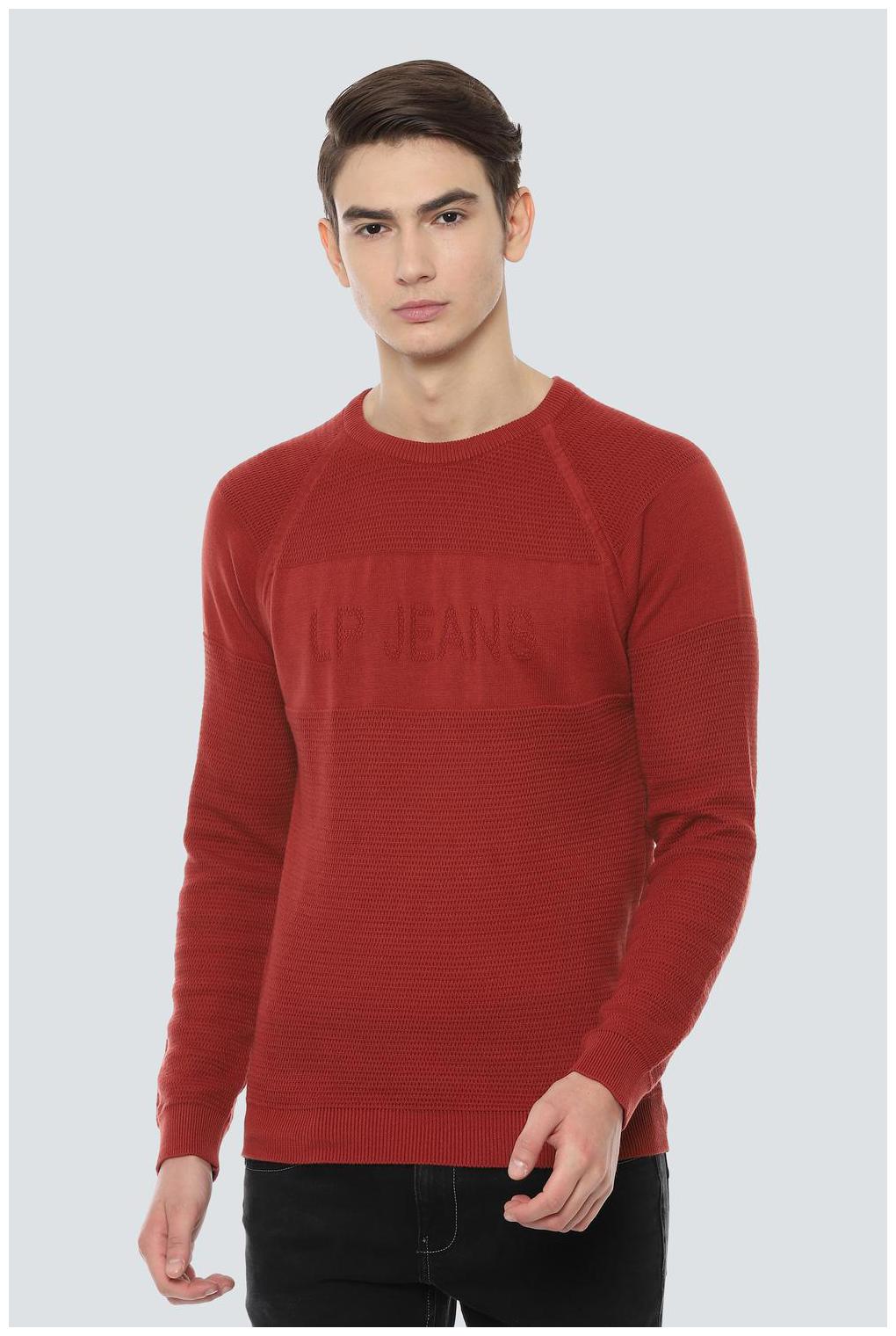 

Louis Philippe Red Sweater