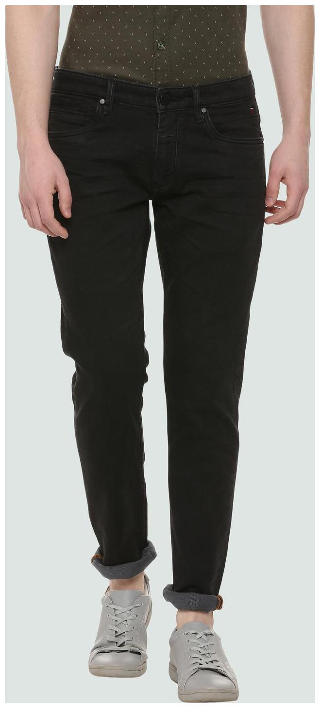 

Louis Philippe Men Black Slim Fit Jeans