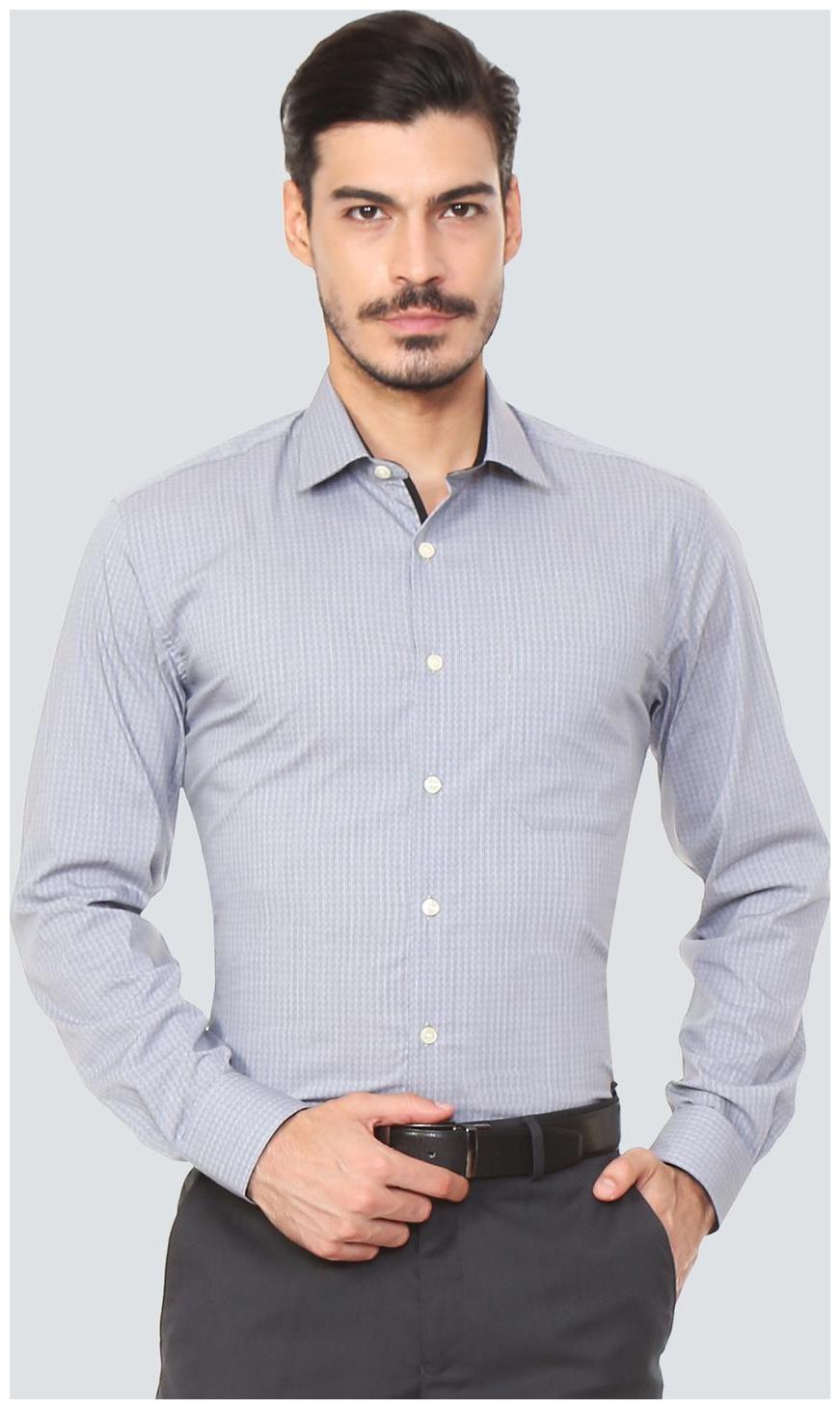 

Louis Philippe Men Slim fit Formal Shirt - Grey