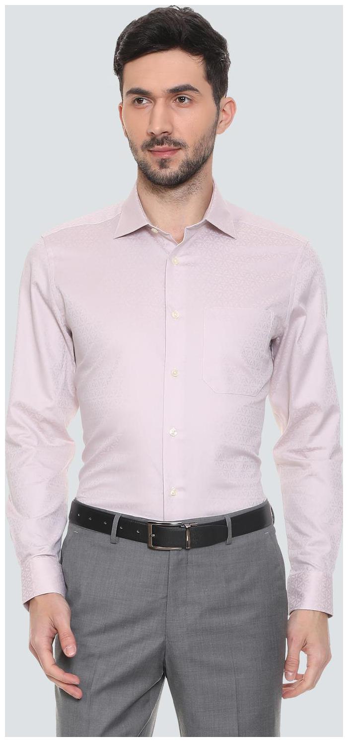 

Louis Philippe Men Regular fit Formal Shirt - Pink