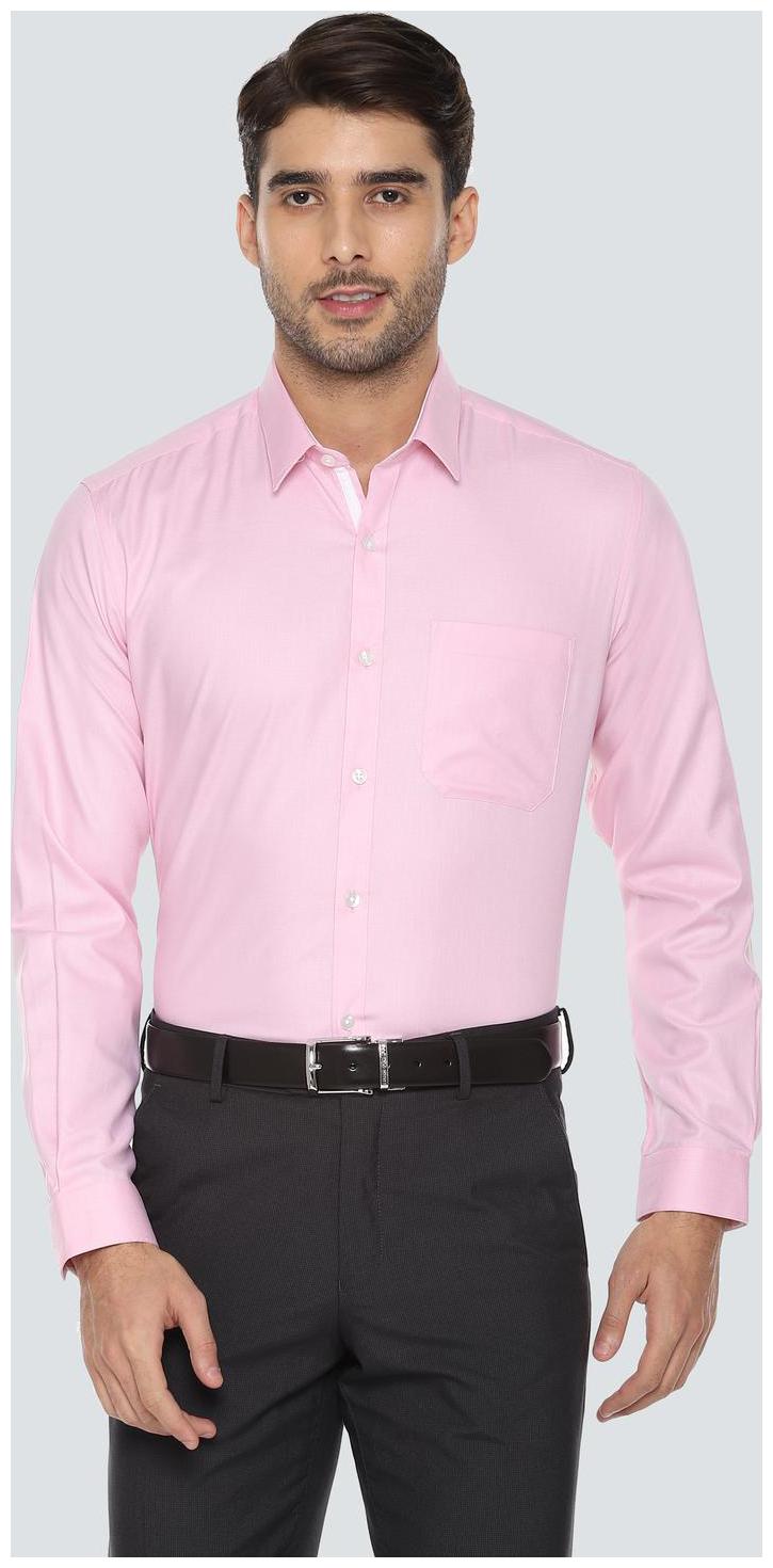 

Louis Philippe Men Slim fit Formal Shirt - Pink
