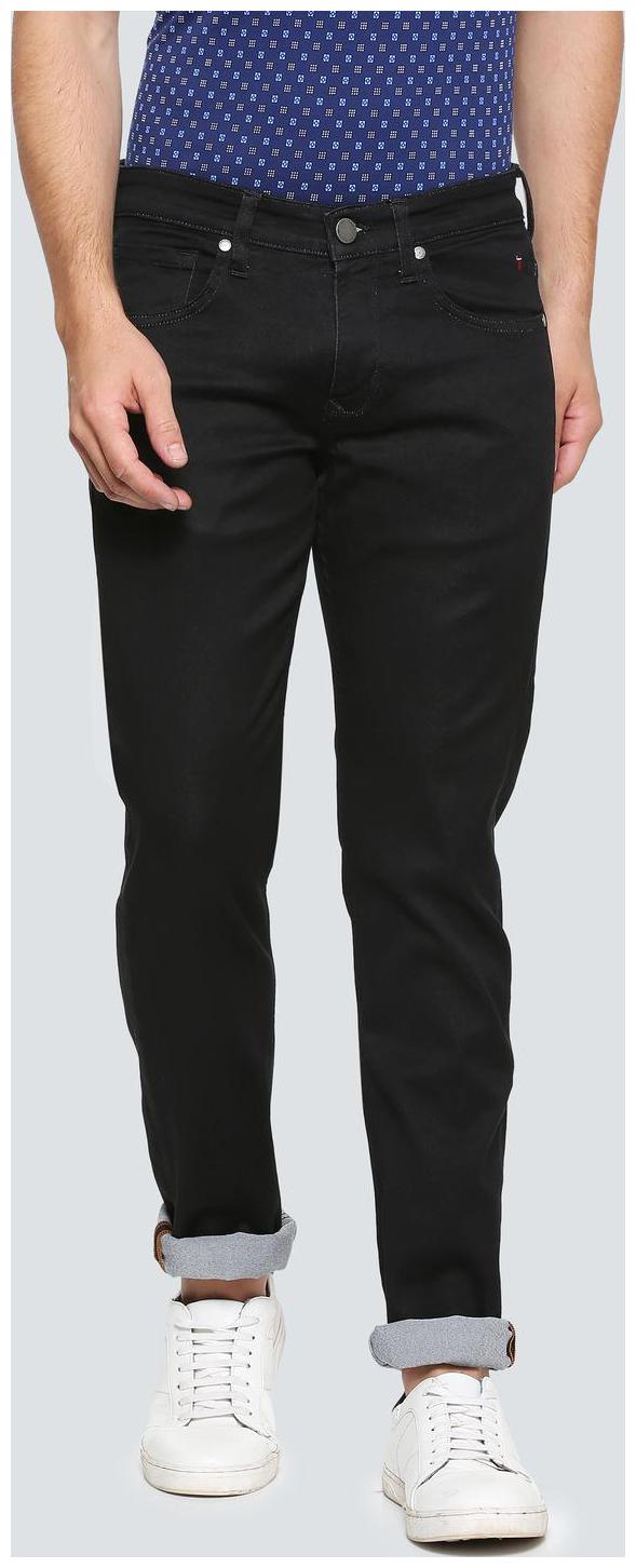 

Louis Philippe Men Black Slim Fit Jeans