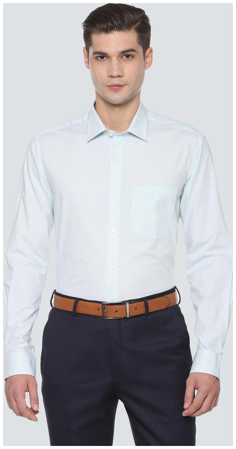 

Louis Philippe Men Slim fit Formal Shirt - Green