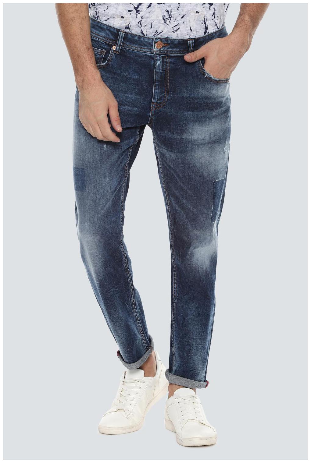 

Louis Philippe Men Blue Slim Fit Jeans