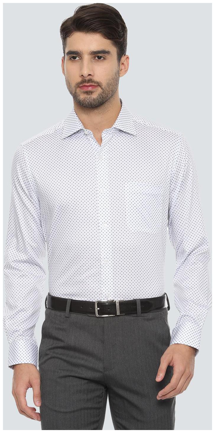 

Louis Philippe Men Regular fit Formal Shirt - White