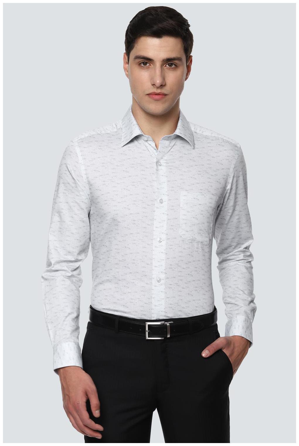 

Louis Philippe Men Regular fit Formal Shirt - White