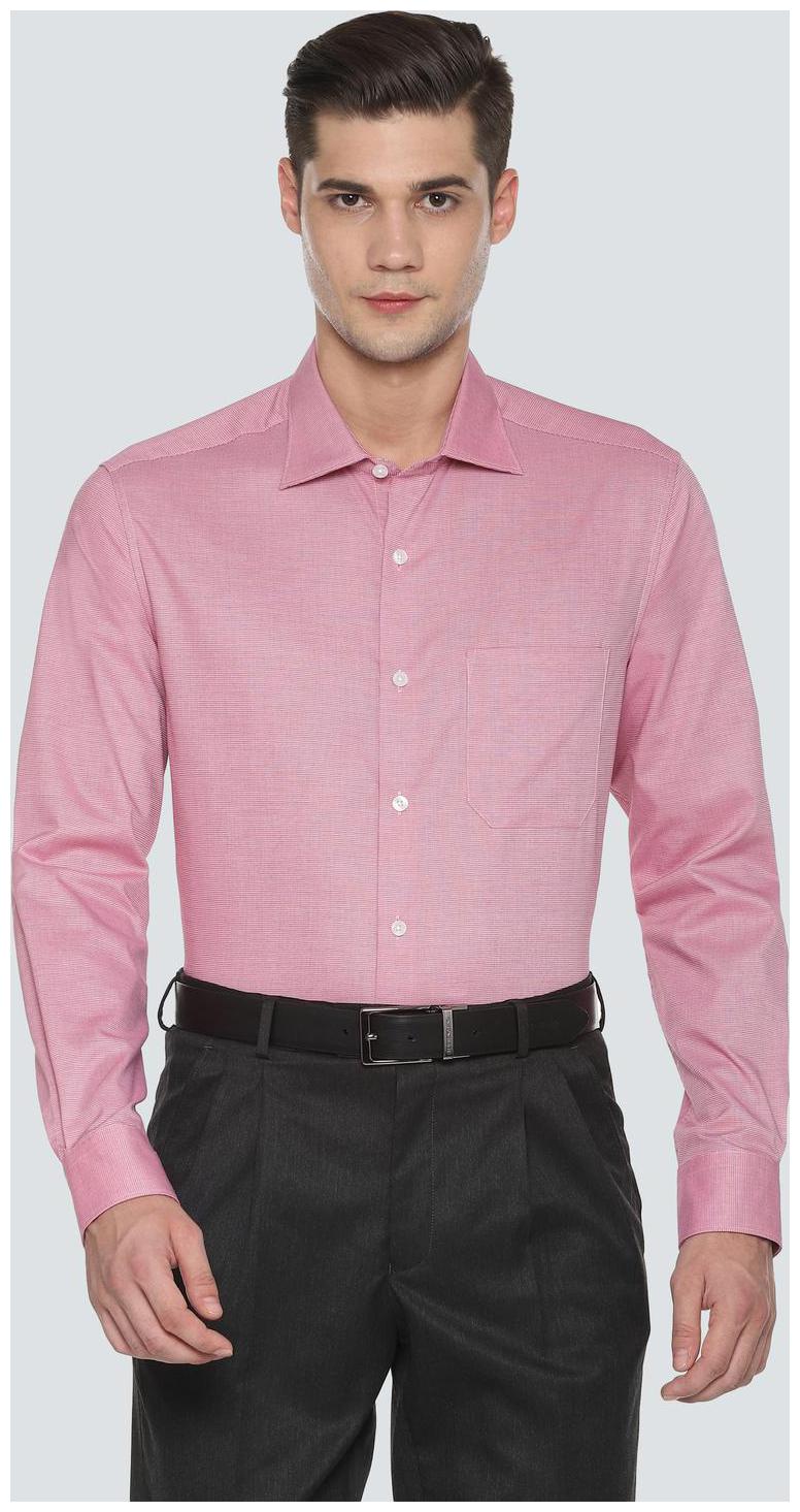 

Louis Philippe Men Regular fit Formal Shirt - Pink