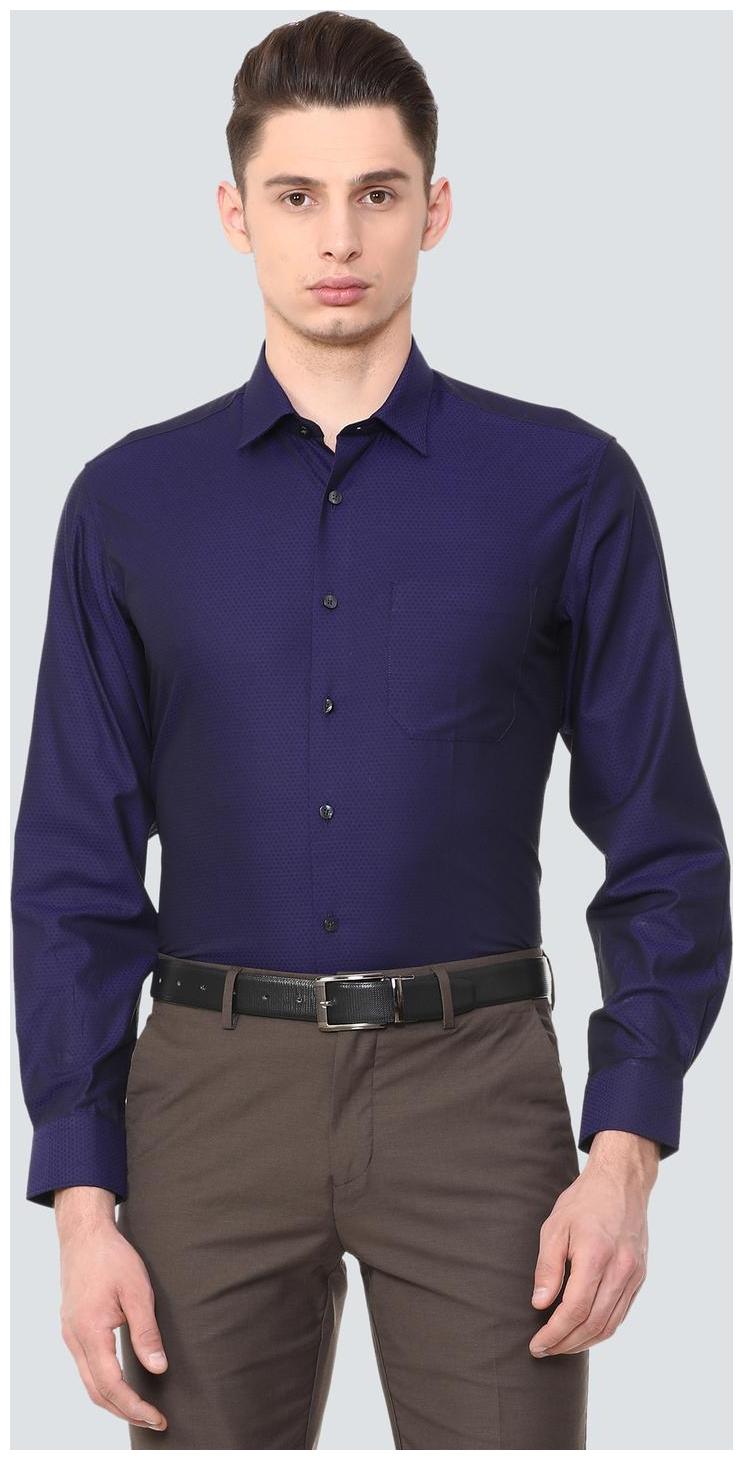 

Louis Philippe Men Slim fit Formal Shirt - Blue
