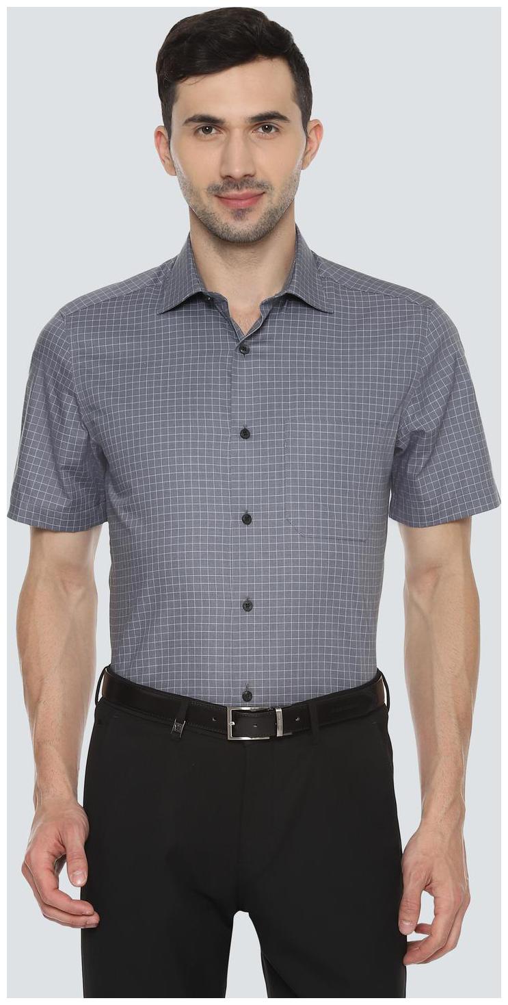

Louis Philippe Men Regular fit Formal Shirt - Grey
