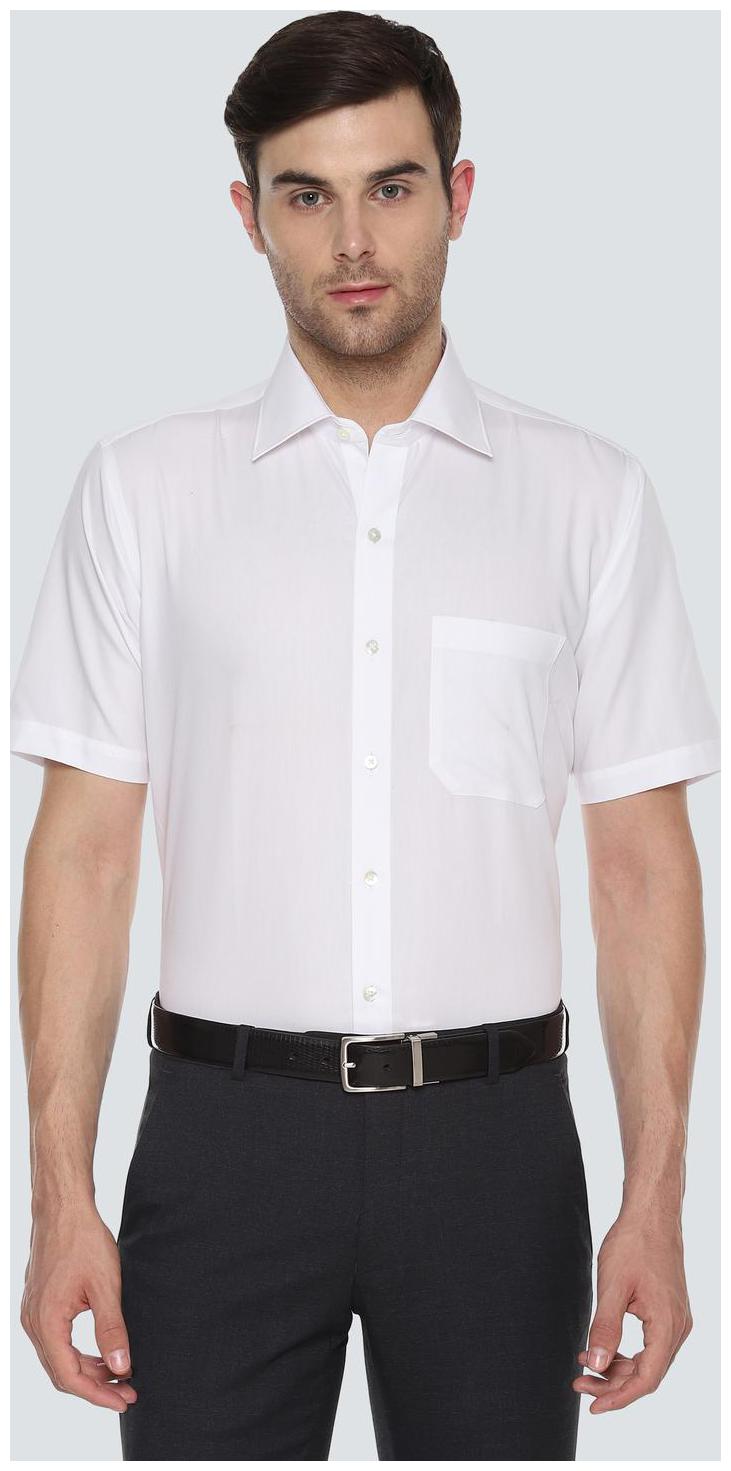 

Louis Philippe Men Regular fit Formal Shirt - White