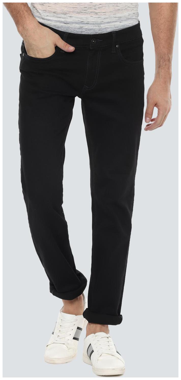 

Louis Philippe Men Black Slim Fit Jeans