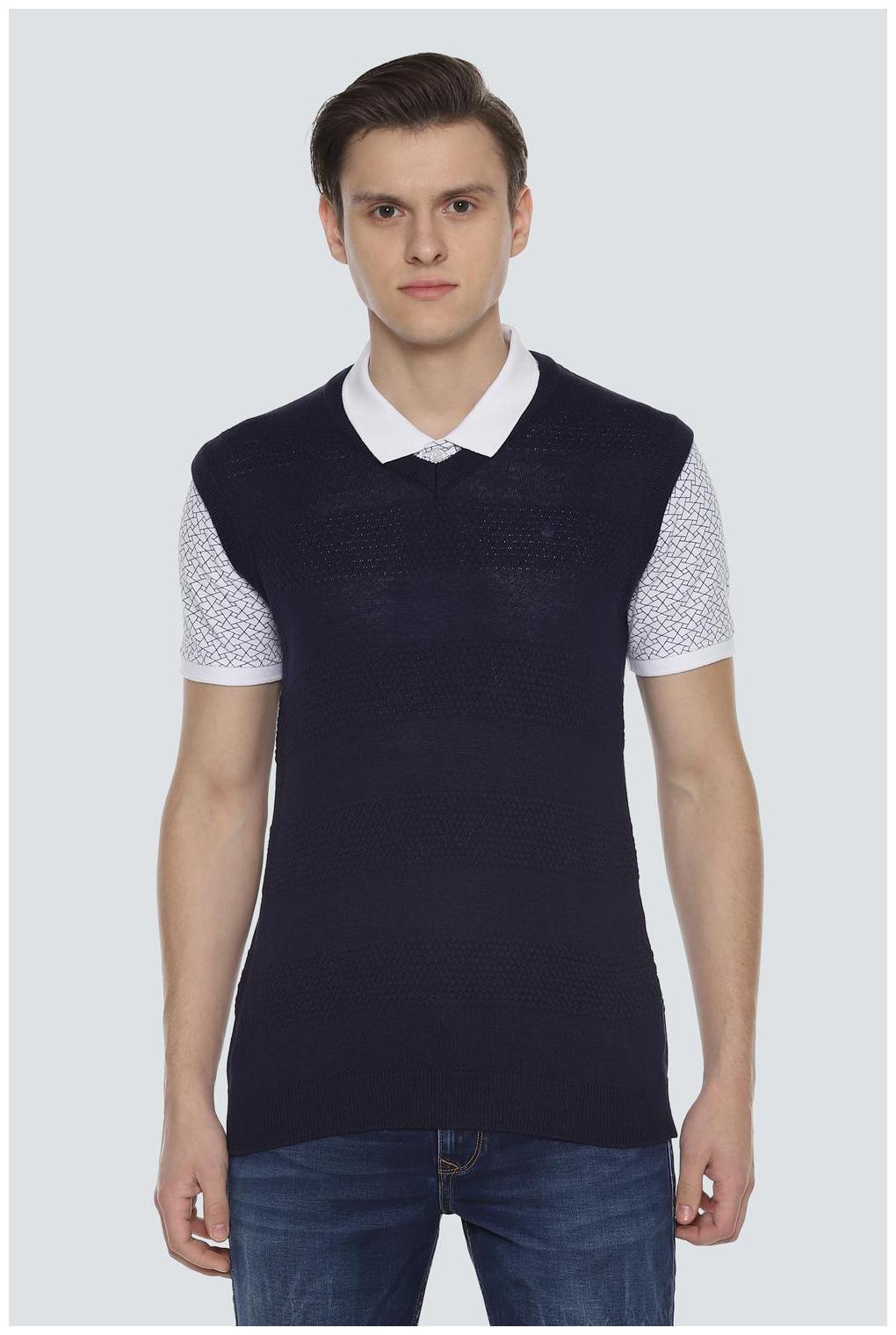

Louis Philippe Blue Sweater