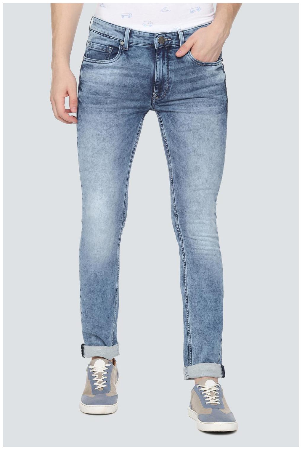 

Louis Philippe Men Blue Slim Fit Jeans