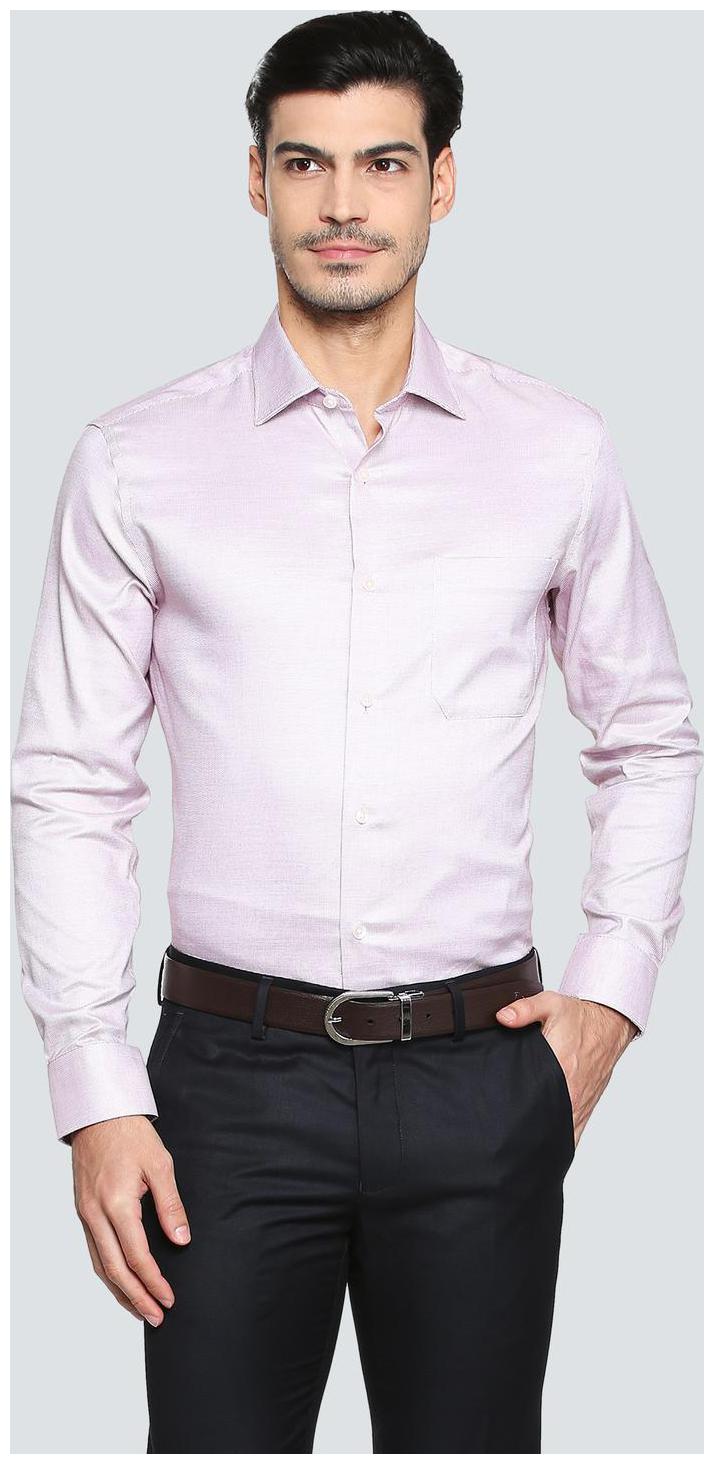 

Louis Philippe Men Regular fit Formal Shirt - Purple