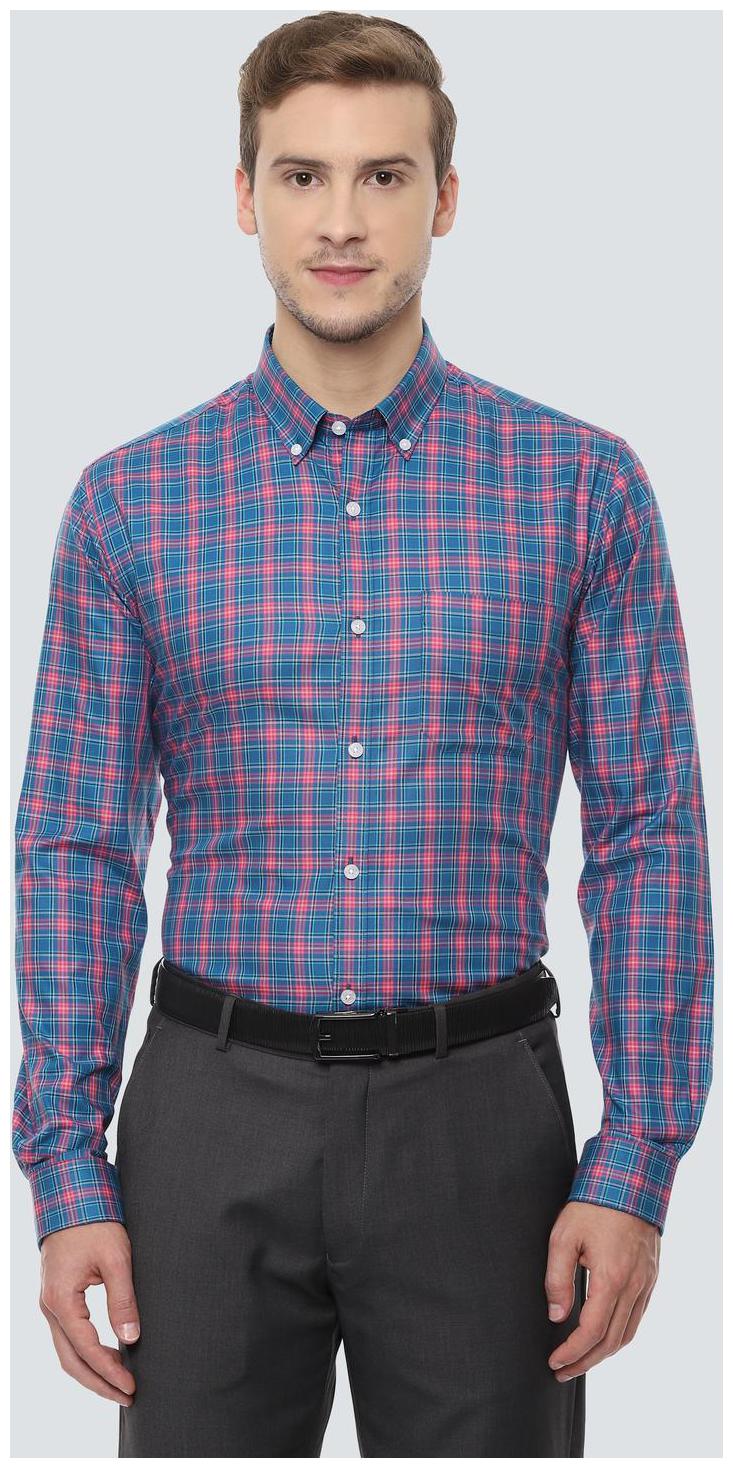 

Louis Philippe Men Slim fit Formal Shirt - Blue