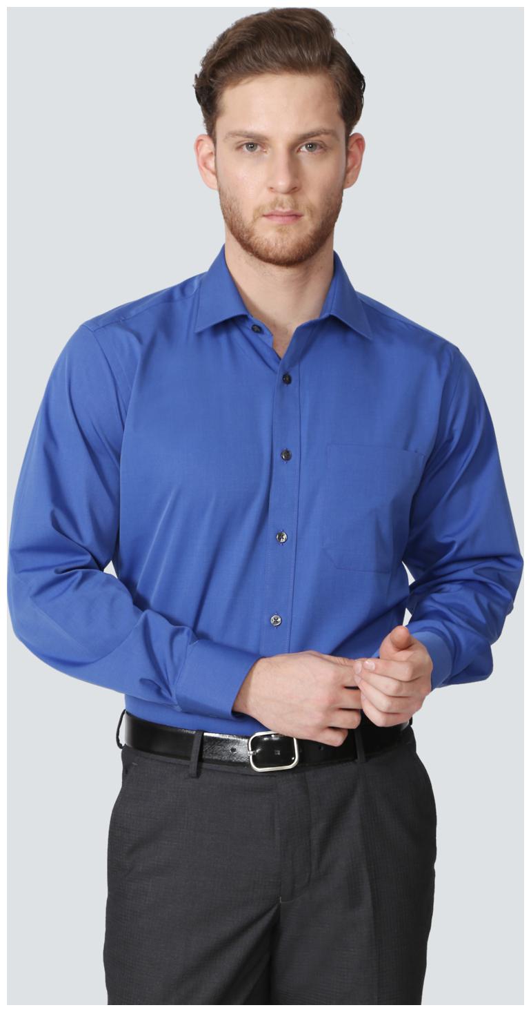 

Louis Philippe Men Slim fit Formal Shirt - Blue