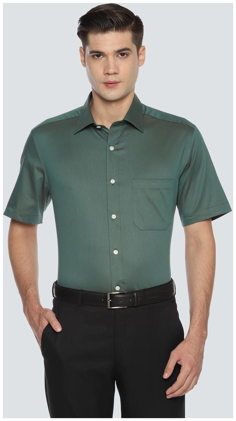 

Louis Philippe Men Regular fit Formal Shirt - Green