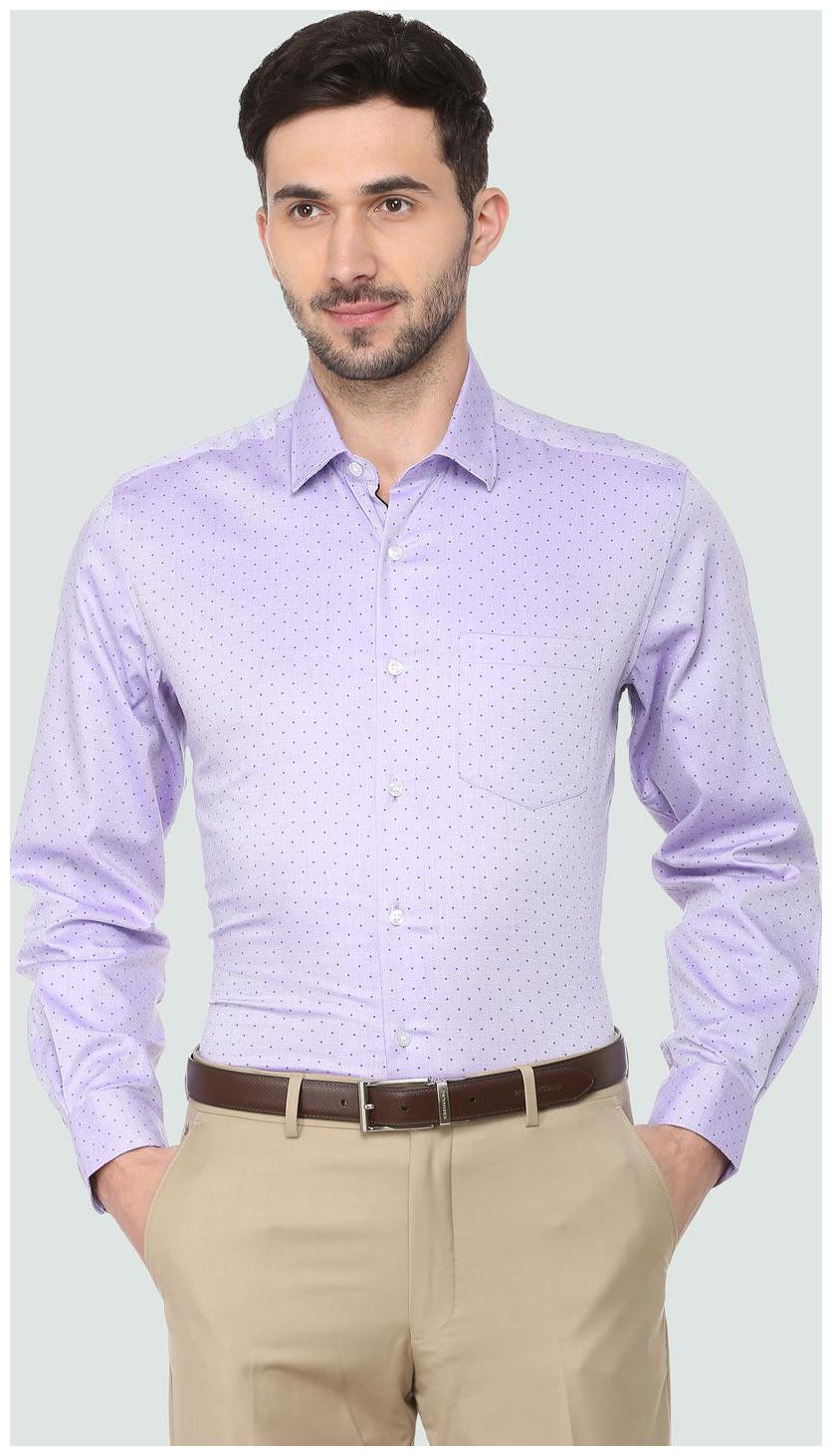

Louis Philippe Men Slim fit Formal Shirt - Purple