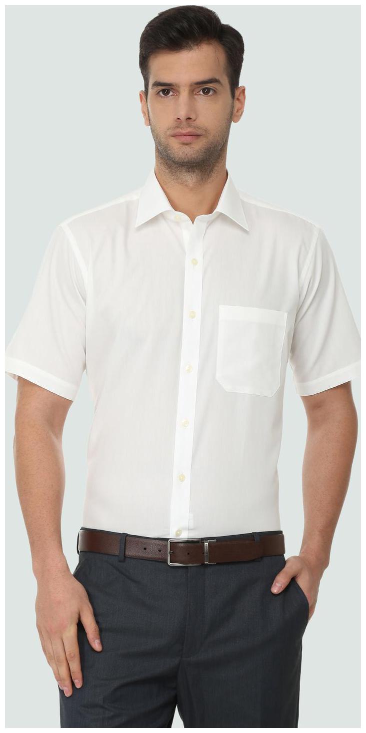 

Louis Philippe Men Regular fit Formal Shirt - White