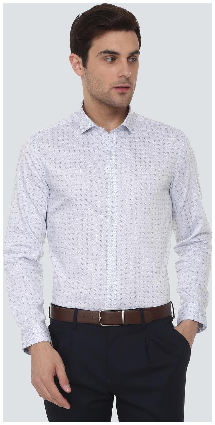 

Louis Philippe Men Slim fit Formal Shirt - White