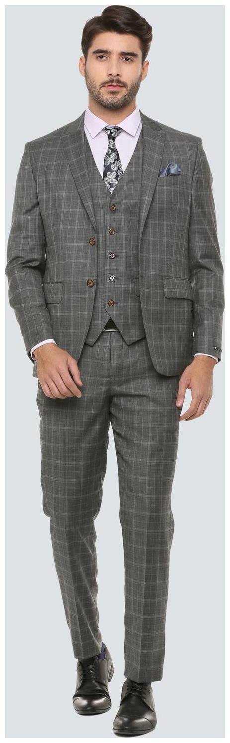

Louis Philippe Grey Three Piece Suit
