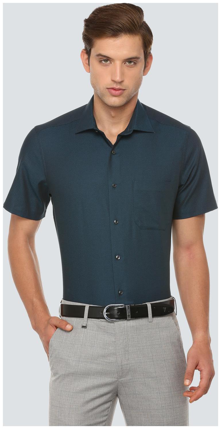 

Louis Philippe Men Regular fit Formal Shirt - Green