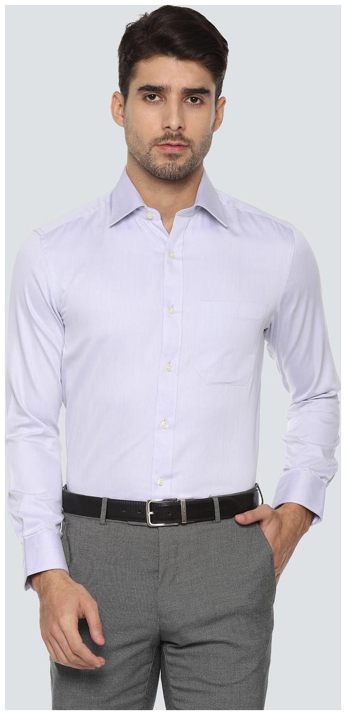 

Louis Philippe Men Regular fit Formal Shirt - Purple