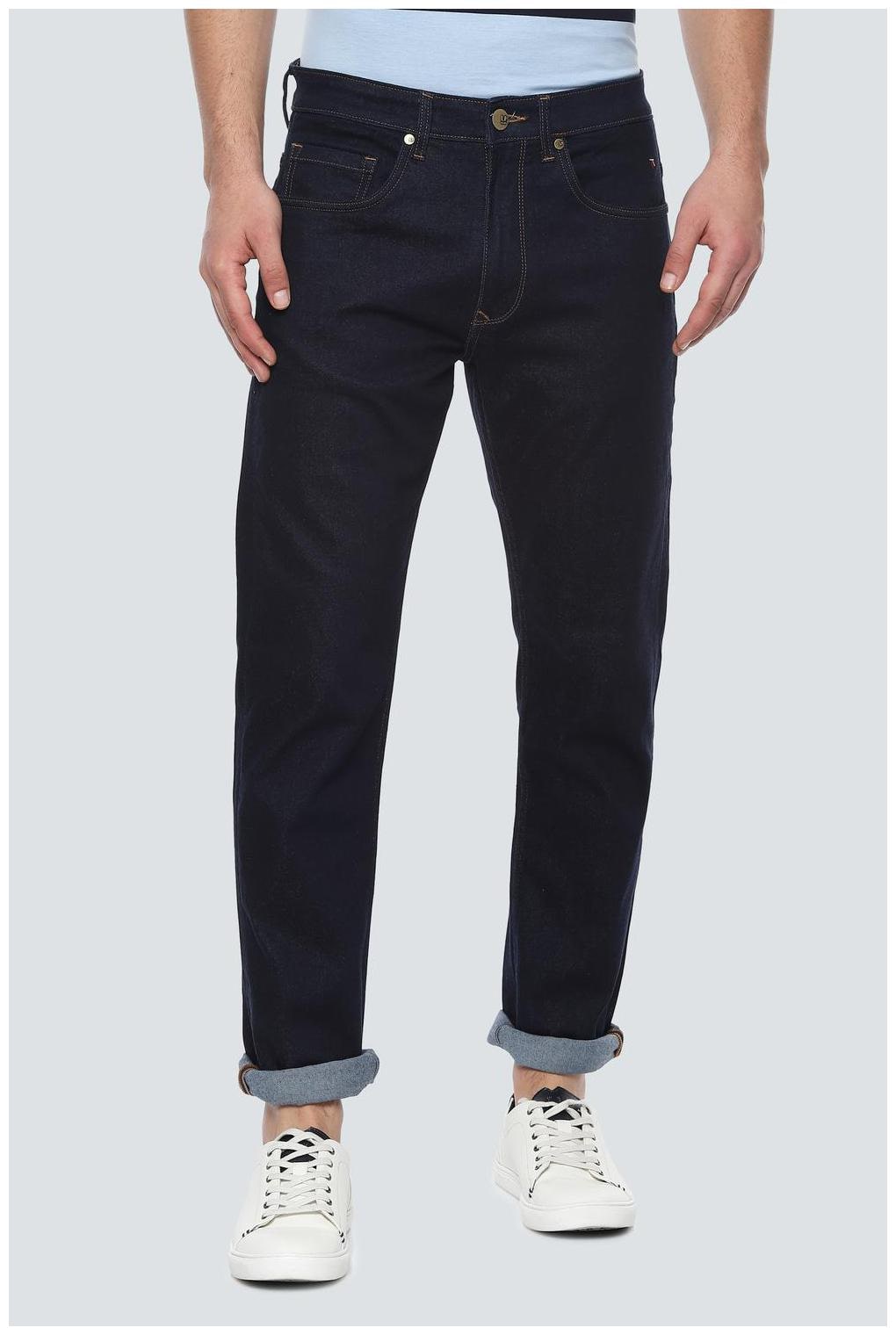 

Louis Philippe Men Blue Regular Fit Jeans