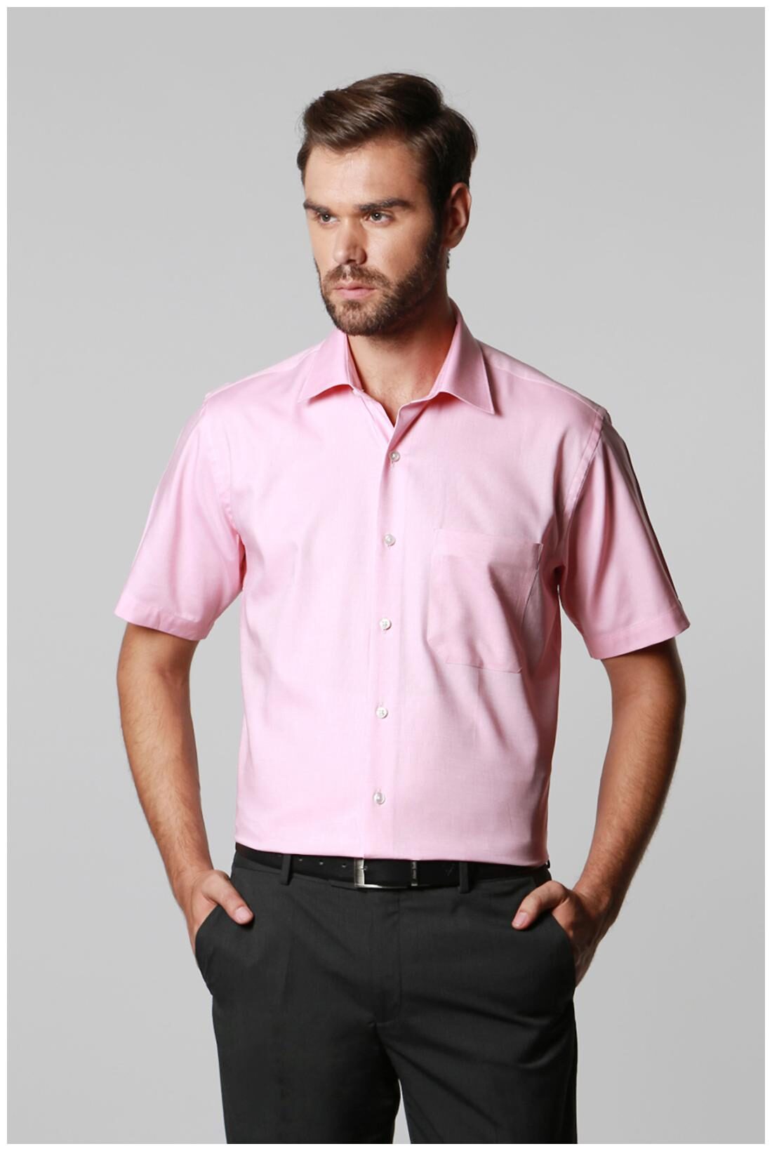 

Louis Philippe Men Regular fit Formal Shirt - Pink