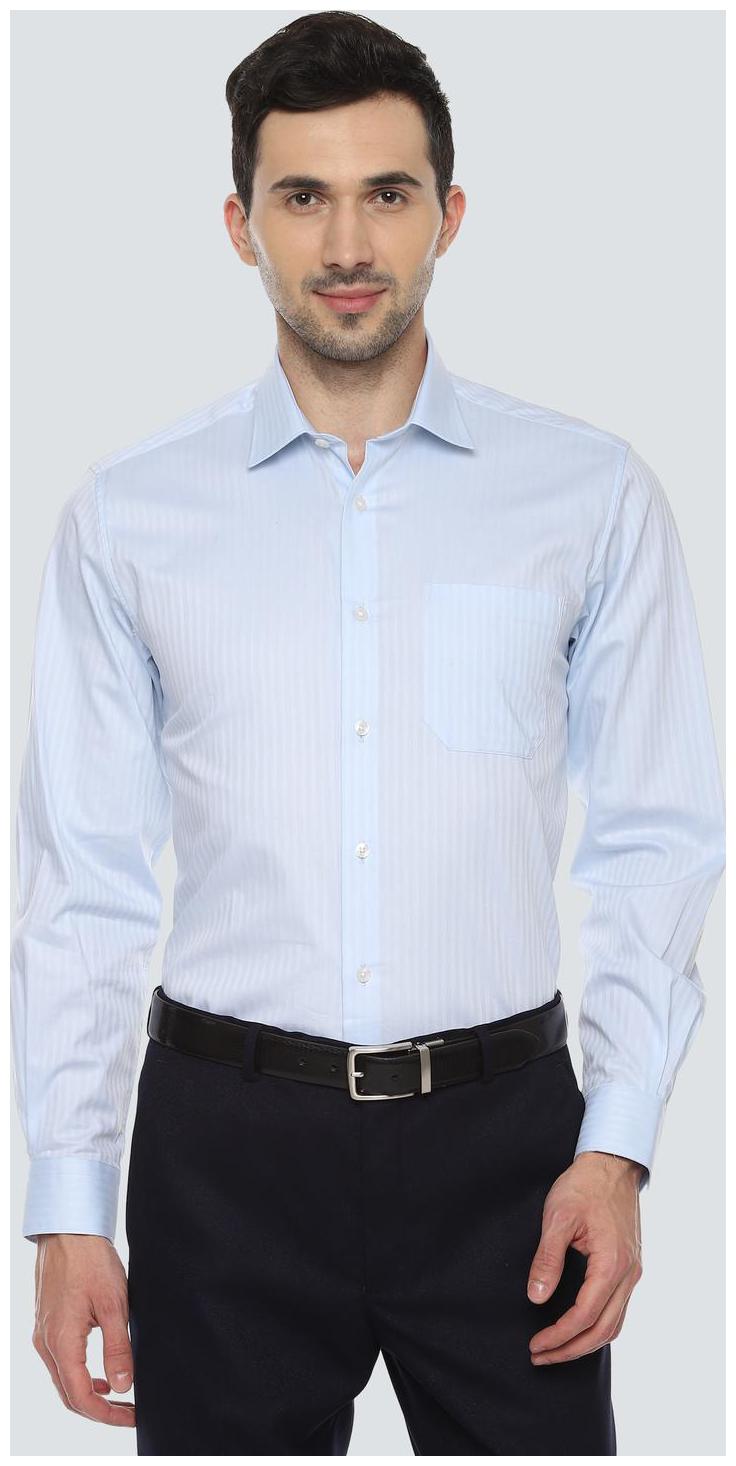 

Louis Philippe Men Slim fit Formal Shirt - Blue