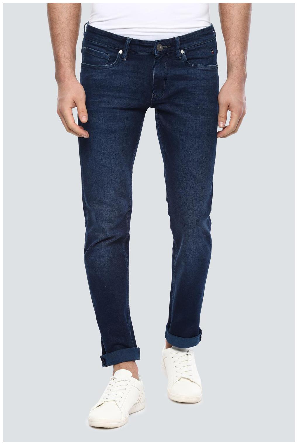 

Louis Philippe Men Blue Slim Fit Jeans