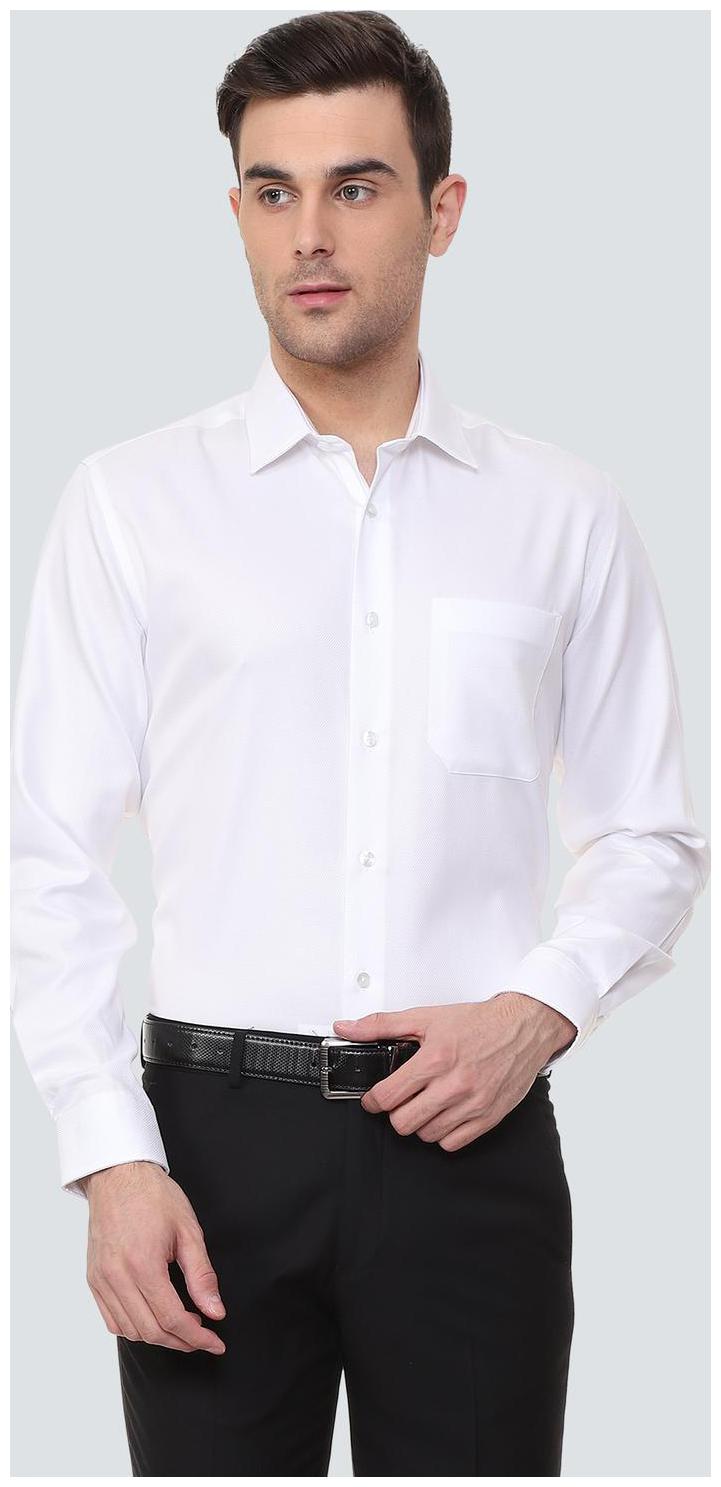 

Louis Philippe Men Slim fit Formal Shirt - White